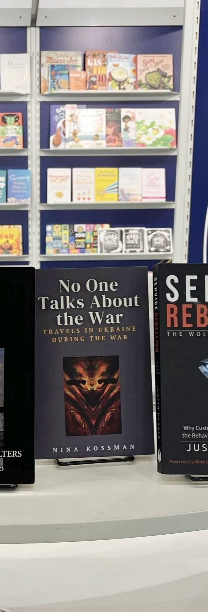 “No One Talks About the War” at the Frankfurt Book Fair /The Frankfurter Buchmesse 2026